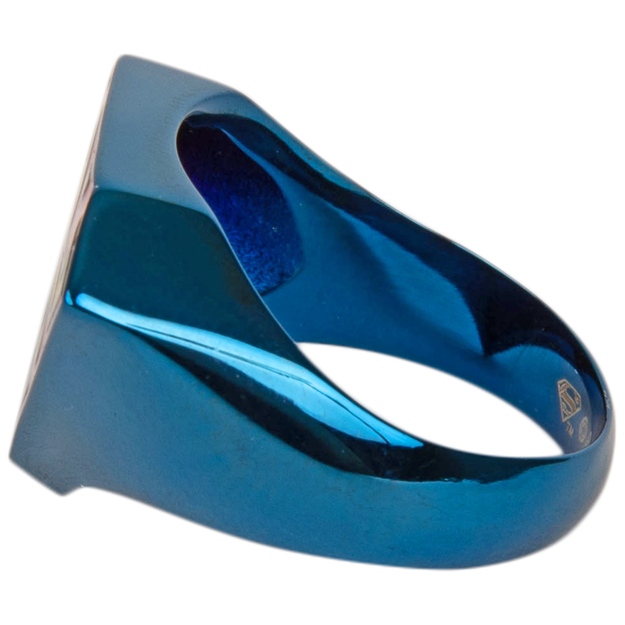 Superman Symbol Blue Power Ring